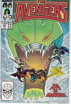 Buy Marvel Comics Avengers Vol. 1 #293 July 1988 1st App Chairman Kang Fast P&p • 24.99£