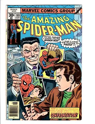 Buy Marvel Amazing Spider-Man #169 1977 Dr. Faustus Appearance Mid Grade • 3.97£