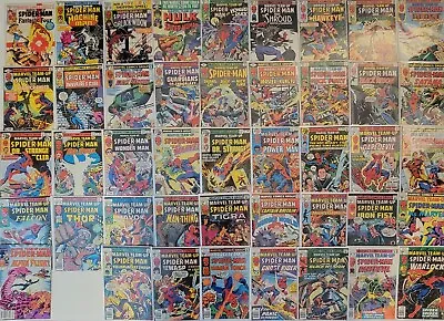 Buy Marvel Team-Up Lot (94) # 55-150* VF-NM 1972 Run, Many 1st Apps. High-Mid Grades • 472.23£