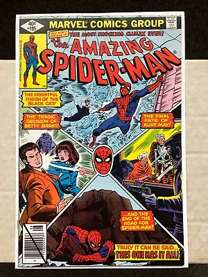 Buy Amazing Spider-man 195 (1979) Origin And 2nd App Of Black Cat, Cents • 29.99£