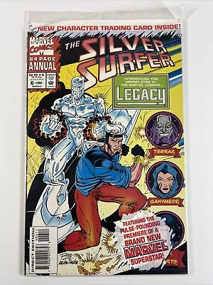 Buy Silver Surfer Annual #6 (1993) Sealed W/Trading Card | Marvel Comics • 5.13£
