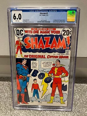 Buy Shazam 1 – DC Comics (1973) - Bronze Age Key - CGC 6.0 - White Pages • 75£