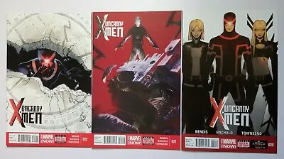 Buy Uncanny X-Men #20, #21, #22, VFN+, Brian Michael Bendis, Cyclops, Marvel Now! • 11.95£