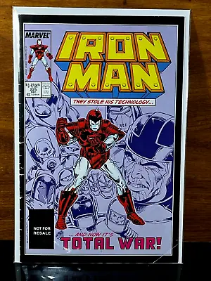 Buy 1st Appearance Armor Wars IRON MAN 225  Not For Resale  Marvel Comics Variant FN • 9.93£