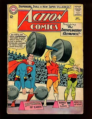 Buy ACTION COMICS #304 - 1st Appearance Of The BLACK FLAME (3.0) 1963 • 9.47£