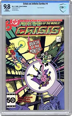 Buy Crisis On Infinite Earths #4 CBCS 9.8 1985 21-26F82CB-017 • 68.76£