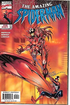 Buy The Amazing Spider-Man #431 Carnage Cosmic • 19.76£
