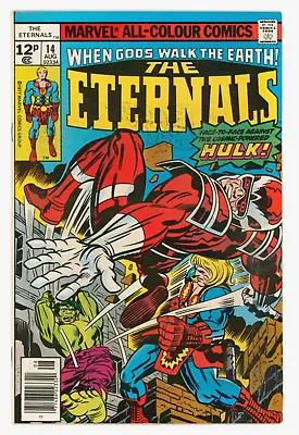 Buy Eternals #14 VFN+ 8.5 Versus Cosmic Powered Hulk • 10.95£