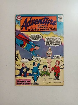 Buy Adventure Comics #317 | 1st Appearance Of Dream Girl! | Tape | Silver Age | 1964 • 31.18£