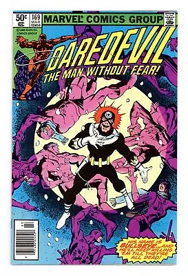 Buy Daredevil #169N Newsstand Variant VF 8.0 1981 • 90.92£
