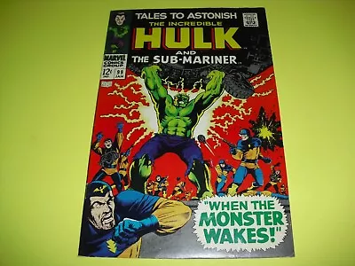 Buy Tales To Astonish #99 In FN+ 6.5 COND From 1968! Marvel Unrestored Fine F B968 • 27.98£