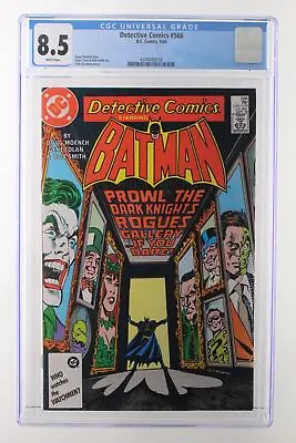 Buy Detective Comics #566 - D.C. Comics 1986 CGC 8.5 Doug Moench Story Gene Colan +  • 63.45£
