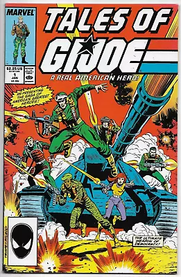 Buy Tales Of G.I. Joe A Real American Hero #1 Marvel Hama Trimpe McLeod 1988 VFN • 24.99£