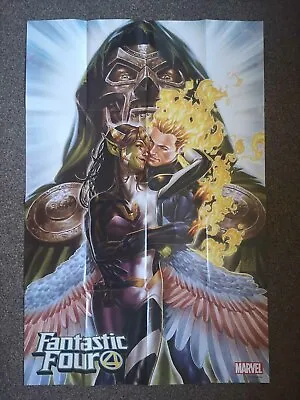 Buy MARVEL - FANTASTIC FOUR (A) - FOLDED PROMOTIONAL POSTER  (36  By 24 ) • 4.50£