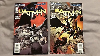 Buy Batman New 52 #1 & #2 • 20£