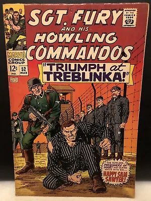 Buy Sgt Fury #52 Comic Marvel Comics Silver Age 1968 4.5 • 10.04£