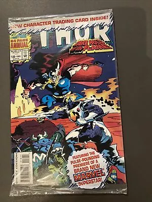 Buy Thor Annual #18 - 1st App Female Loki (sealed With Card) - Marvel Comics 1993 • 25£