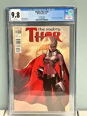 Buy The Mighty Thor 705 Inhyuk Lee Variant Death Of Jane Foster CGC 9.8 Marvel  2018 • 158.12£