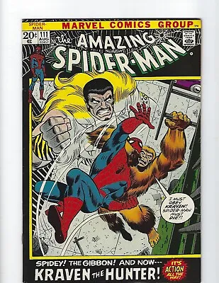 Buy Amazing Spider-man #111 - Nm 9.2 - 1972 - Kraven - Romita - #125 B.i.n. ! • 100.53£