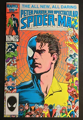 Buy Spectacular Spider Man 120 Black Costume Peter Parker V 1 25 Th Ann Venom Men  • 8£