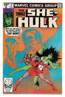 Buy The Savage She-Hulk #10 (Vol 1) : F/VF :  War Of -- The Word!  • 6.95£