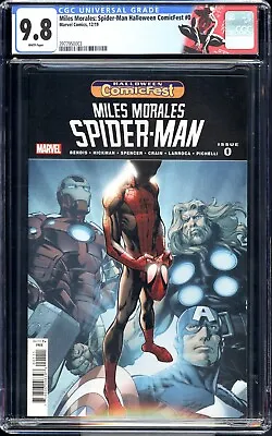Buy Miles Morales Spider-Man Halloween ComicFest #0 CGC 9.8 Reprints 1st Miles App! • 98.83£
