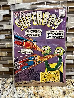 Buy 1961 Superboy #89 Dc Comic Book Silver 1st Appearance Mon'el 2nd Phantom Zone • 110.33£