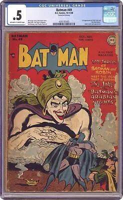 Buy Batman #49 CGC 0.5 1948 4385185005 1st App. Mad Hatter, Vicki Vale • 836.45£