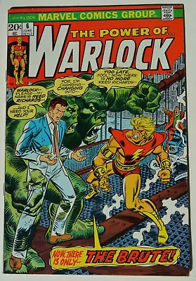 Buy Warlock #6 (Vol.1) (1972) VF Marvel Comics • 23£