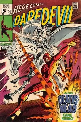 Buy Daredevil #56 VG- 3.5 1969 Stock Image • 10.39£