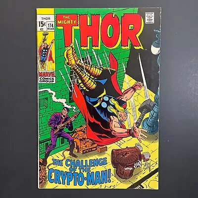 Buy Thor 174 KEY Bronze Age Marvel 1970 Stan Lee Comic Book Jack Kirby Cover • 20.05£