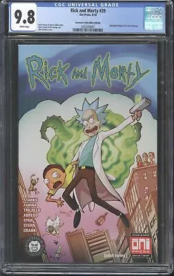 Buy Rick And Morty #39 Excelsior Collectibles CGC 9.8 Amazing Fantasy Spider-Man #15 • 119.13£