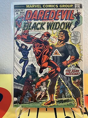 Buy DAREDEVIL #97 (VF-) 1973 1st Appearance Of Mordecai Jones, The Dark Messiah! • 7.94£