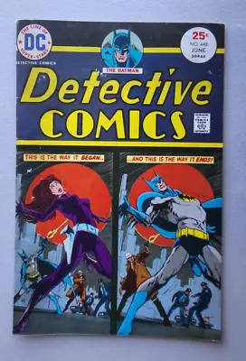 Buy Detective Comics #448 Vg Bronze Age Dc Comic! • 6.39£