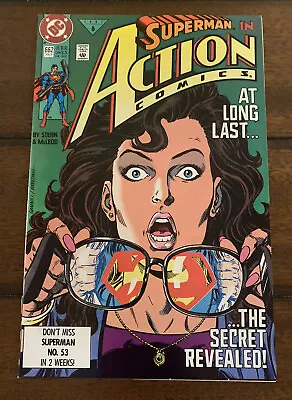 Buy DC Comics Action Comics #662 1991 Reveals ID To Lois Roger Stern VF/NM Or Better • 1.68£