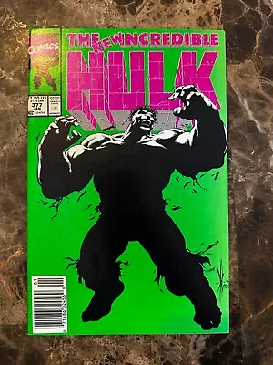 Buy Incredible Hulk #377 Marvel 1991 Key 1st Professor Hulk Personality • 12.06£