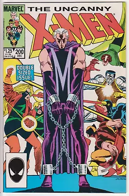 Buy The Uncanny X-Men #200, Marvel Comics 1985 VF/NM 9.0 The Trial Of Magneto • 23.99£