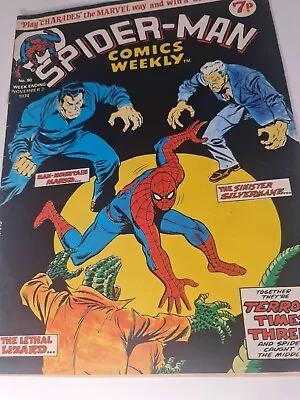 Buy Stan Lee Presents Spider-Man Comics Weekly #90 Nov 2 1974 Terror Times Three • 4.99£