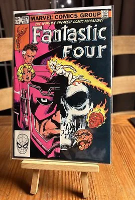 Buy FANTASTIC FOUR 257 1983 MCU Marvel Comic Book GALACTUS Byrne FN • 5.52£