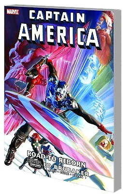 Buy Captain America: Road To Reborn TPB By Ed Brubaker, Mark Waid, 0785141758 MARVEL • 12.99£