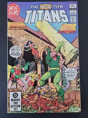 Buy THE NEW TEEN TITANS #18 (1982) DC COMICS STARFIRE! AMAZING ART By GEORGE PEREZ! • 8£