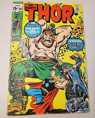 Buy Thor #184 (1971) Vs Loki Great 70's Marvel Comics Must Sell Make Offer Pay Rent • 11.26£