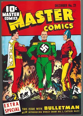 Buy Flashback #18 Reprints Master Comics 21  1st Captain Nazi!  SHAZAM!  VF/NM • 39.81£