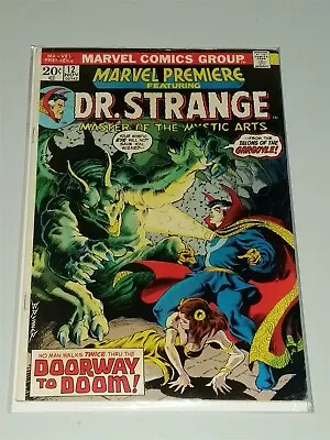 Buy Marvel Premiere #12 Vg+ (4.5) Dr Strange November 1973 Bronze Age Marvel Comics* • 16.99£