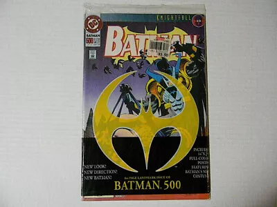 Buy 1 BATMAN 500 Polybagged & Sealed W Poster DC 1993 + BONUS! Knightfall • 12.74£