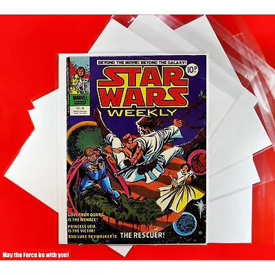 Buy Star Wars Weekly # 28    1 Marvel Comic Bag And Board 16 8 78 UK 1978 (British) • 14.99£