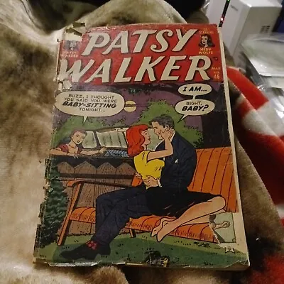 Buy PATSY WALKER #45 (1953) Golden Age Atlas Comics AL JAFFEE ARTWORK - HEDY WOLFE • 18.58£