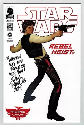 Buy Star Wars Rebel Heist # 1 - Hughes Cover - Dan Parsons Signed - Phoenix Comicon • 315.49£