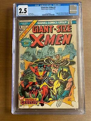 Buy Giant-size X-men #1. May 1975. Marvel. 2.5cgc. 1st App Of The New X-men! • 1,500£