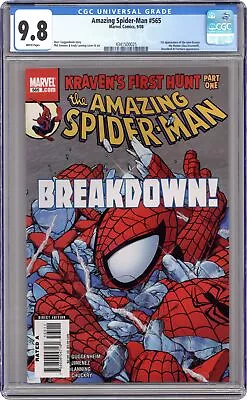 Buy Amazing Spider-Man #565 CGC 9.8 2008 4341500025 • 86.97£